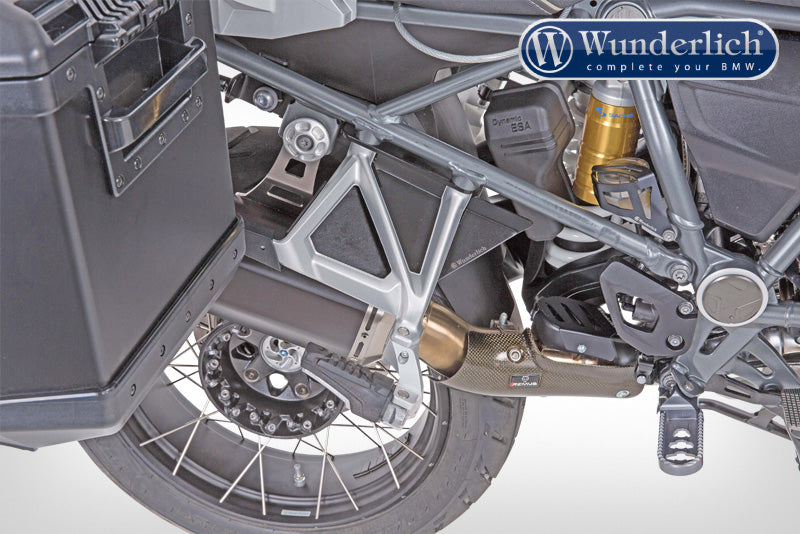 Passenger seat recess cover black