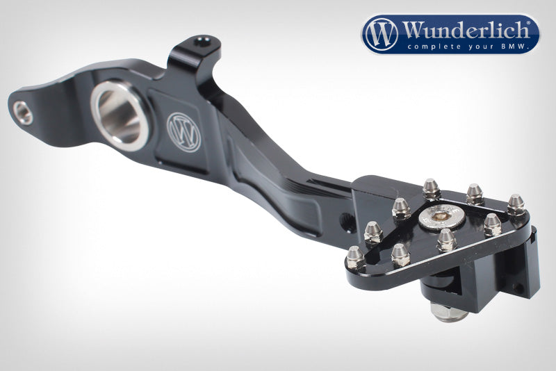 foot brake pedal Adjustable foot brake lever black – Wunderlich Australia