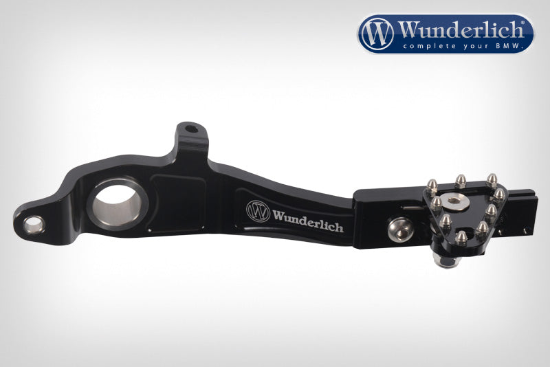 Adjustable foot brake lever  black