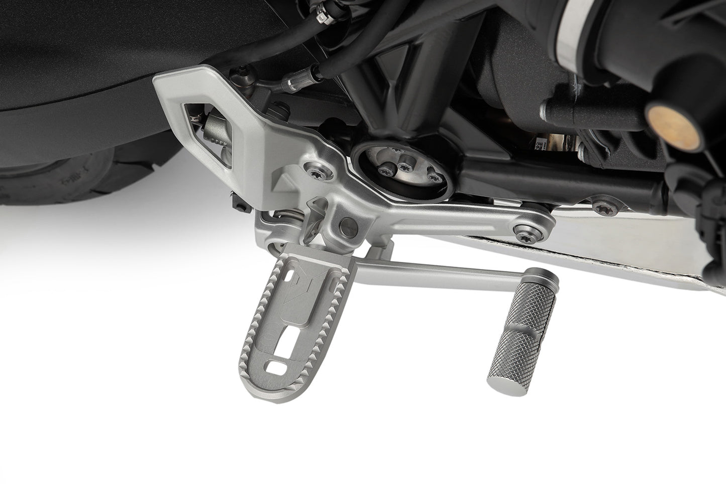 Gear Lever Extension OFFROAD - silver