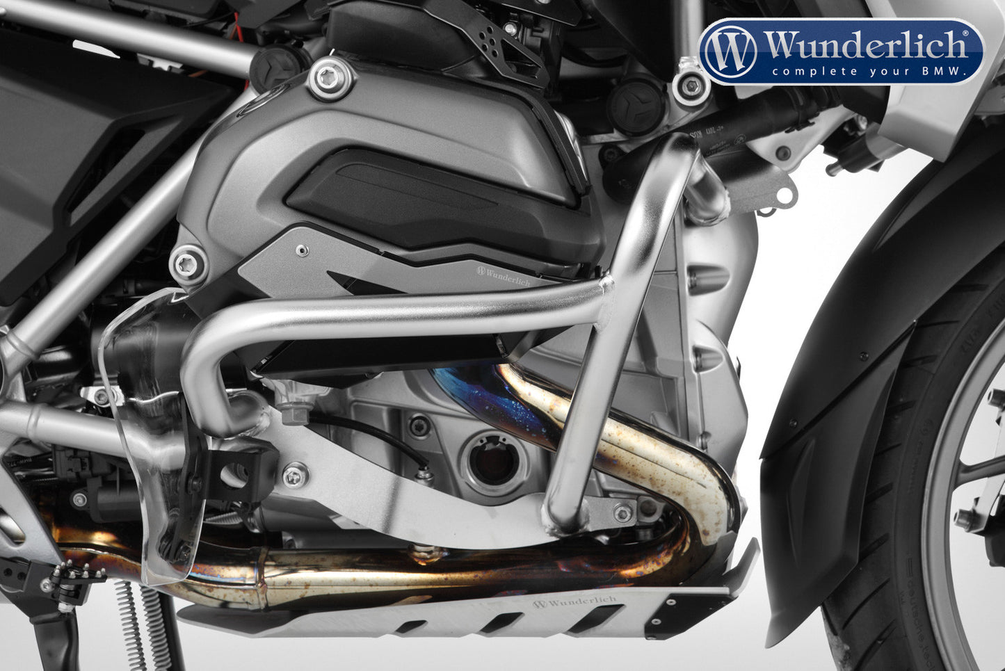 engine protection bar - stainless steel