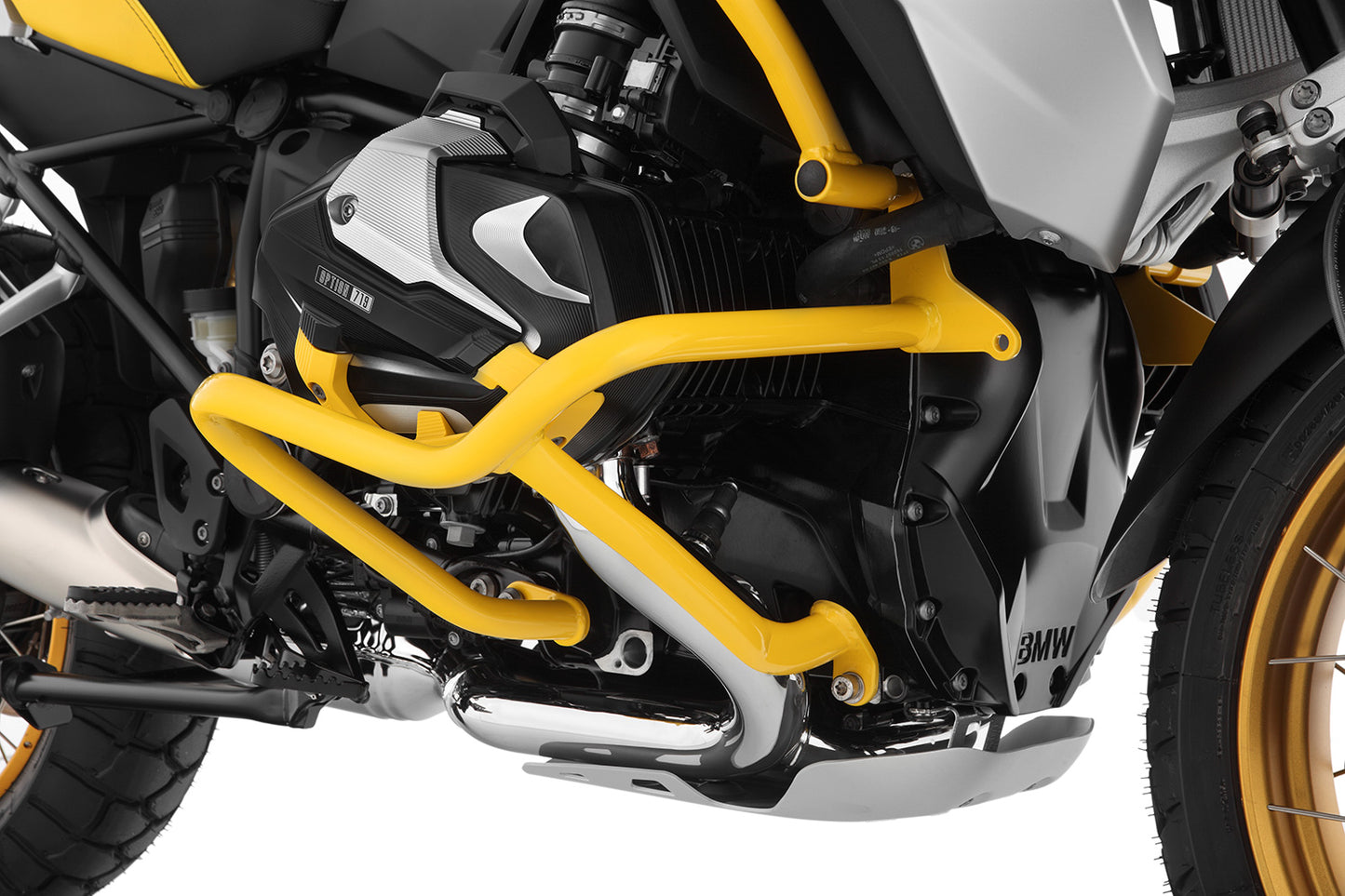 Wunderlich Engine protection bar VA - yellow | Edition 40 Years GS