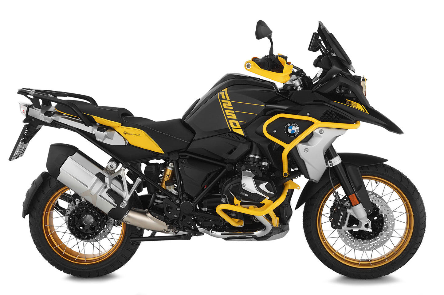 Wunderlich Engine protection bar VA - yellow | Edition 40 Years GS