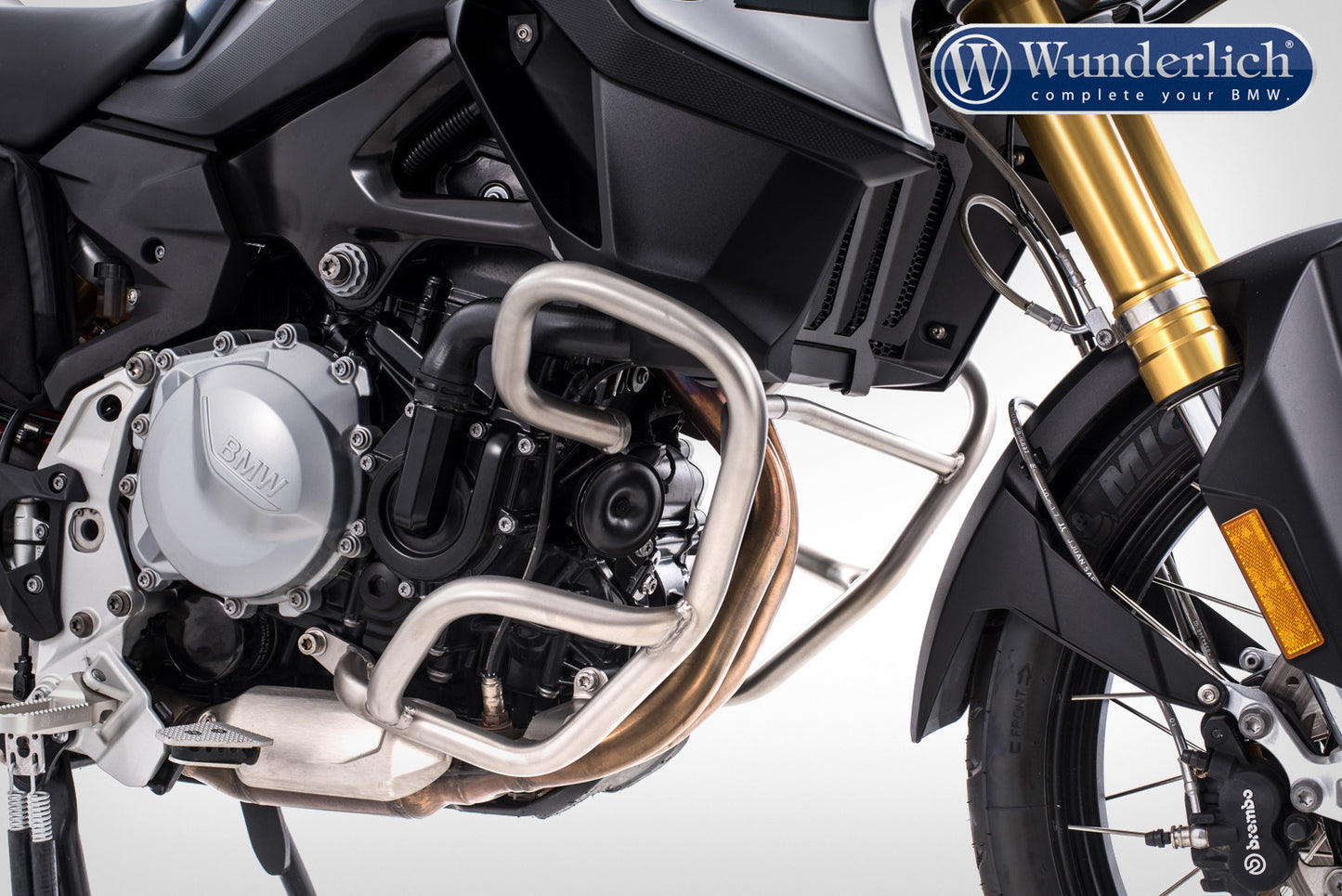 Wunderlich engine crash bar EXTREME - stainless steel