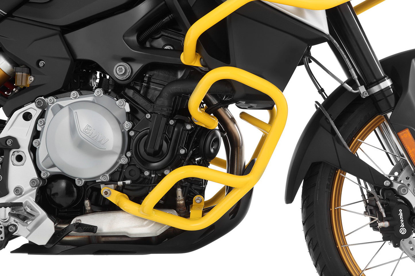 Wunderlich engine crash bar »EXTREME« - yellow | Edition 40 Years GS