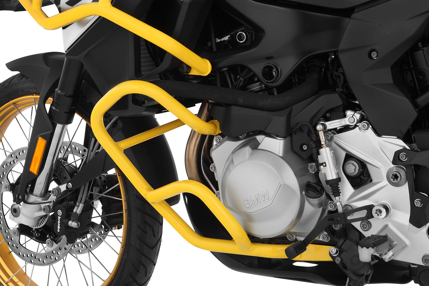 Wunderlich engine crash bar »EXTREME« - yellow | Edition 40 Years GS