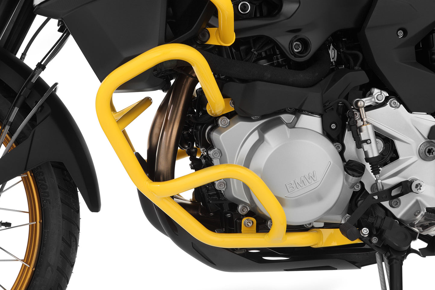 Wunderlich engine crash bar »EXTREME« - yellow | Edition 40 Years GS