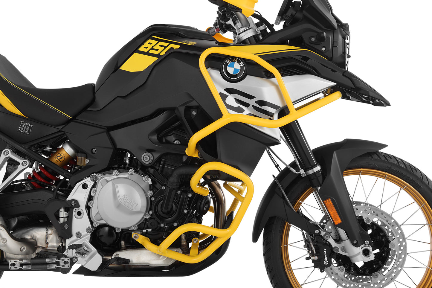 Wunderlich engine crash bar »EXTREME« - yellow | Edition 40 Years GS