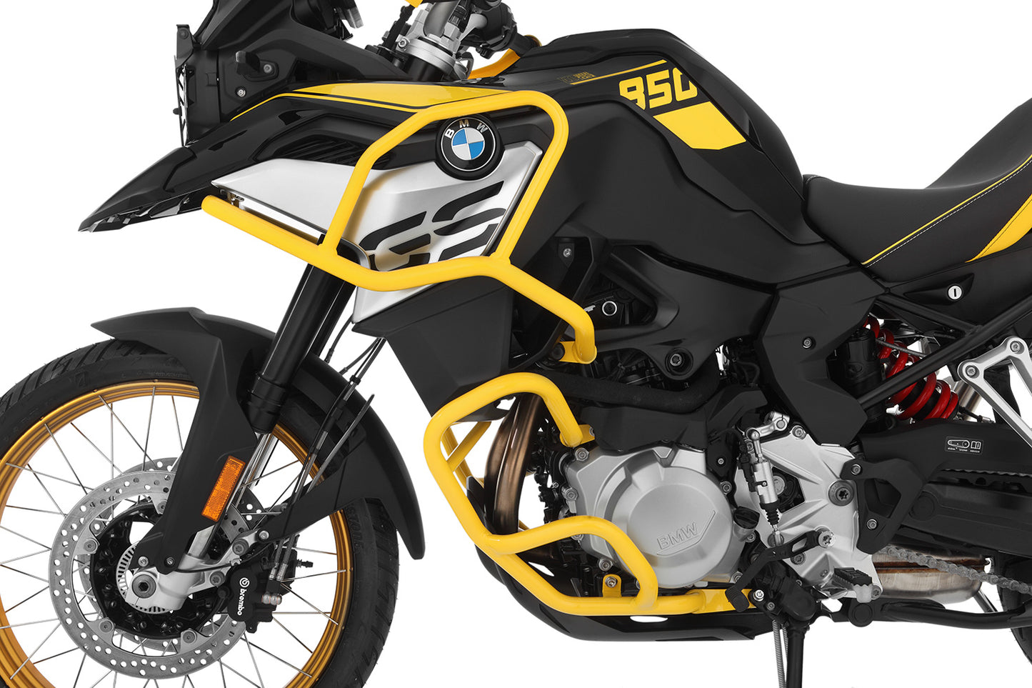 Wunderlich engine crash bar »EXTREME« - yellow | Edition 40 Years GS