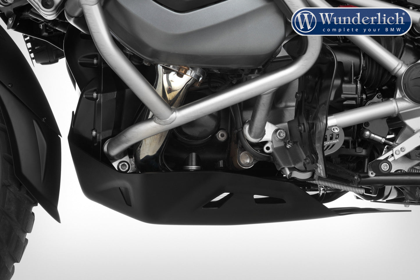 Wunderlich engine and manifold protection »EXTREME« - black