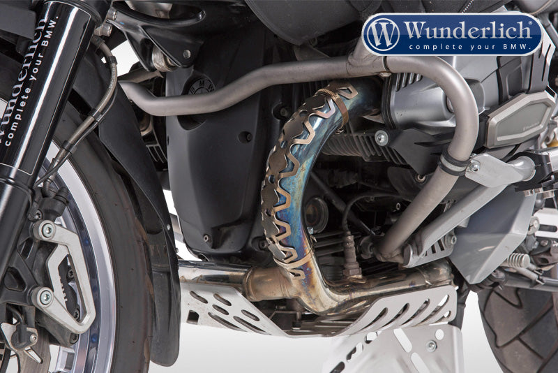 Wunderlich Header pipe protector - silver