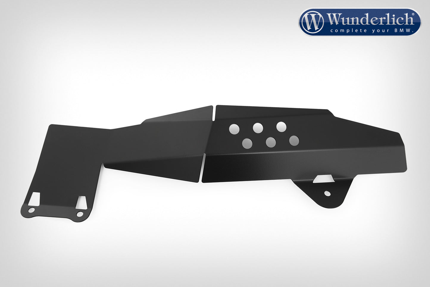 Wunderlich exhaust heat guard - black