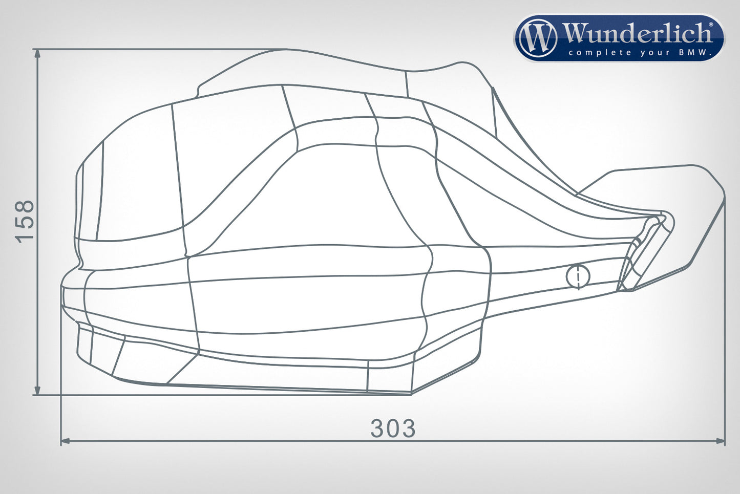 Wunderlich Hand guard extension ERGO - black