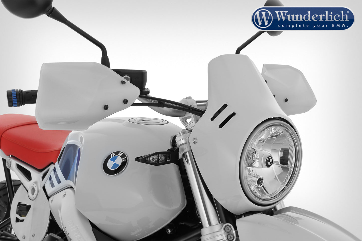 Wunderlich Hand guards - white