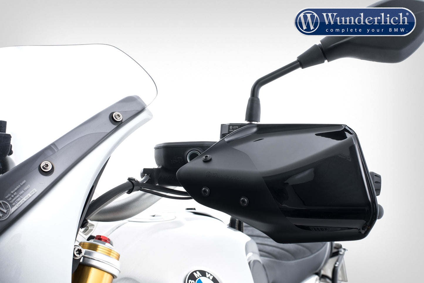 Wunderlich Hand guards - Black