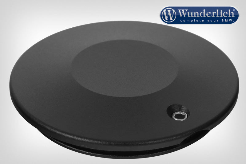 Swingarm Pivot Cover classic design - left - black