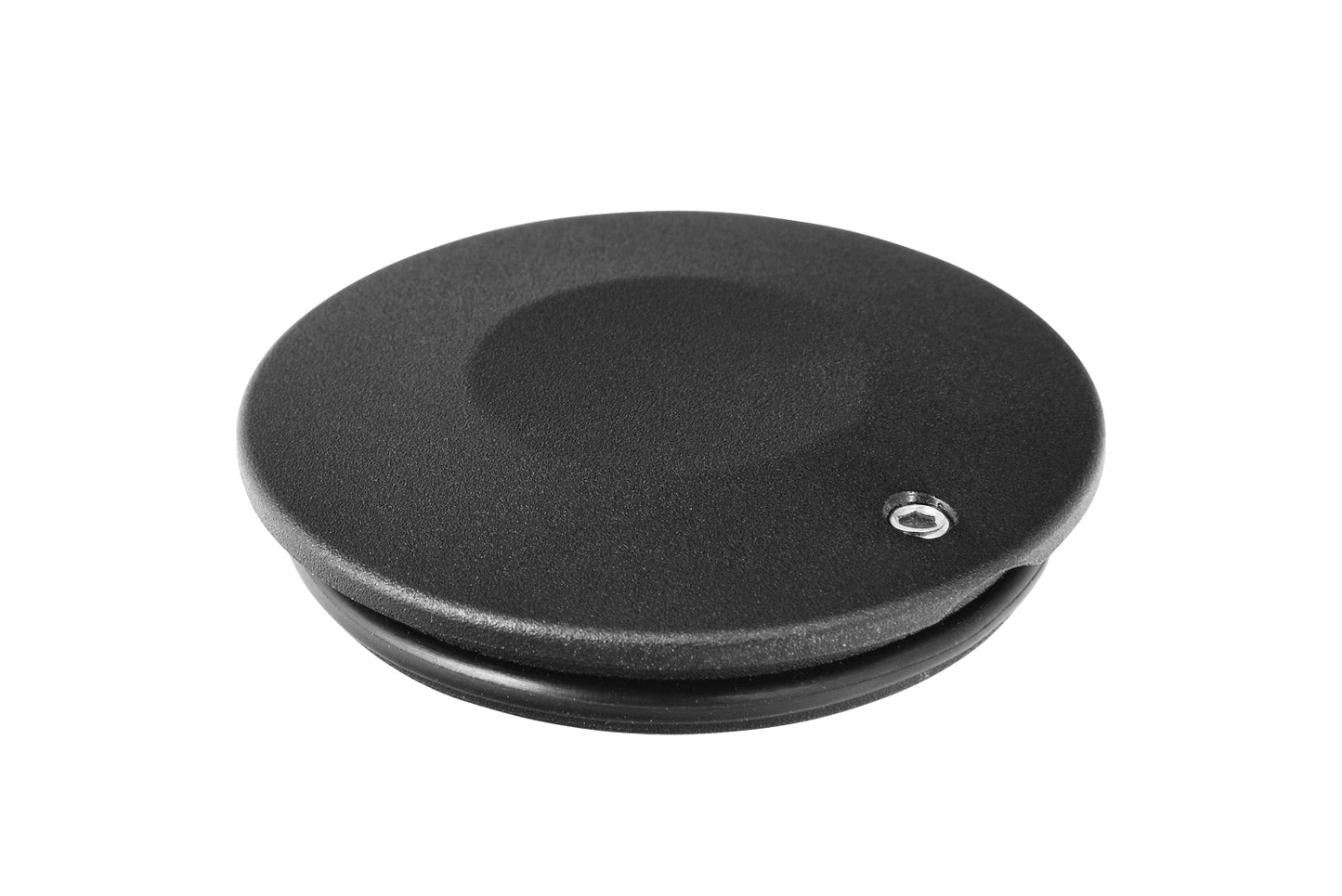 Swingarm Pivot Cover classic design - left - black