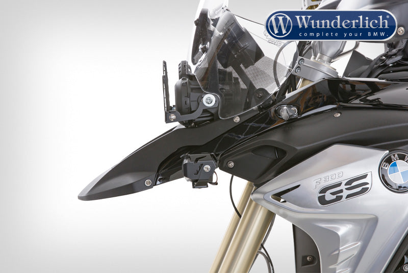 Wunderlich LED additional headlight MicroFlooter - black