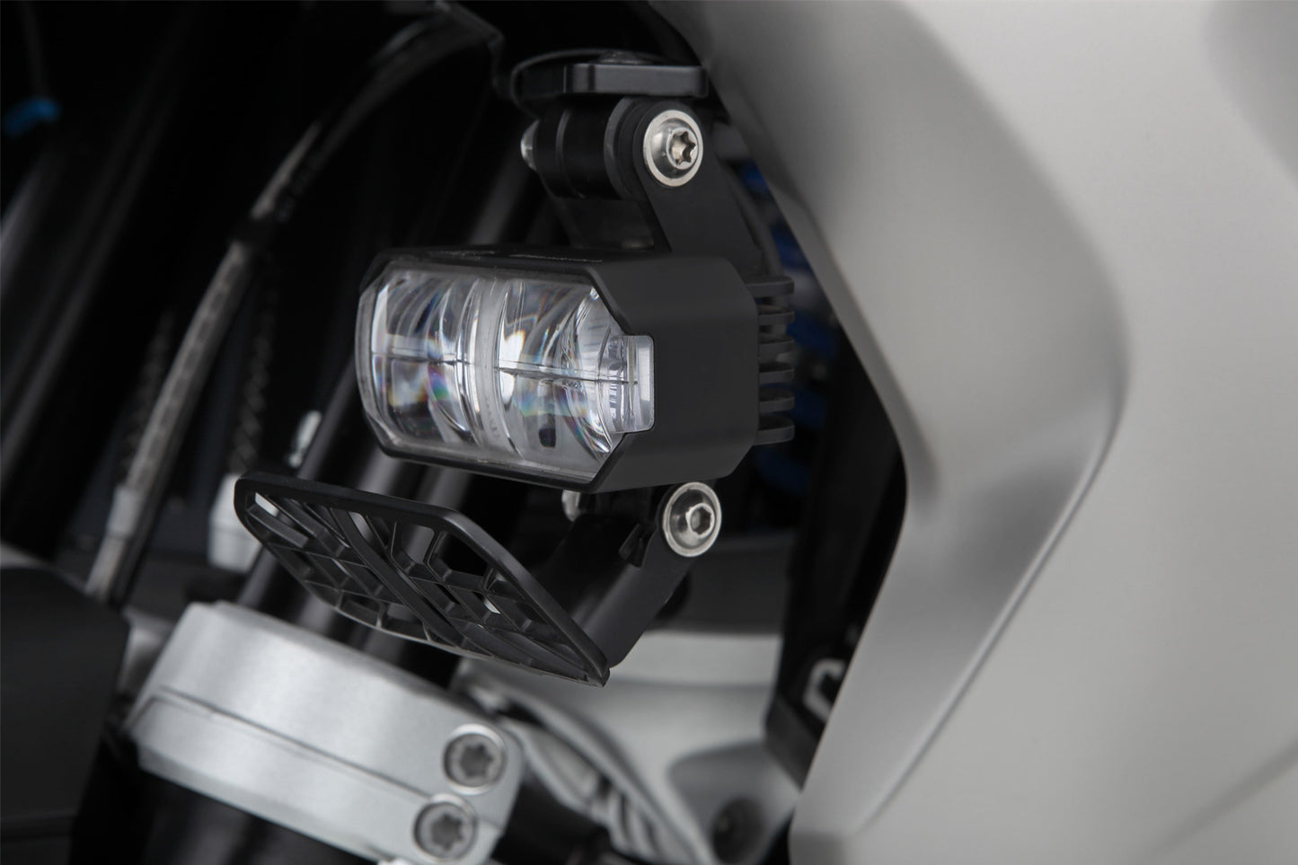 Wunderlich LED Auxillary headlight »MICROFLOOTER 3.0« - for protection bar mounting - black