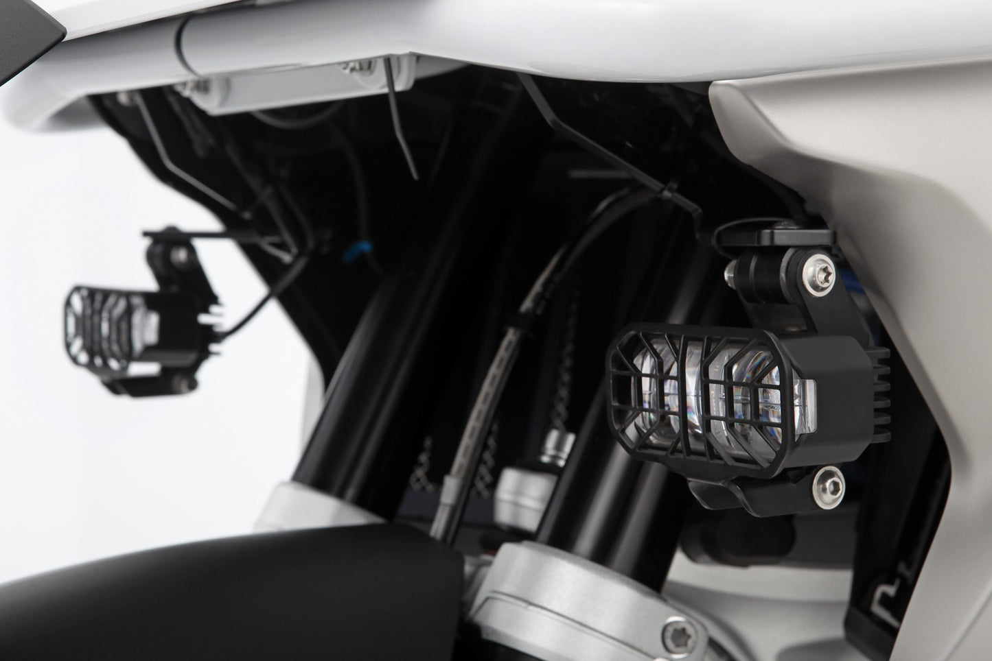 Wunderlich LED Auxillary headlight »MICROFLOOTER 3.0« - for protection bar mounting - black