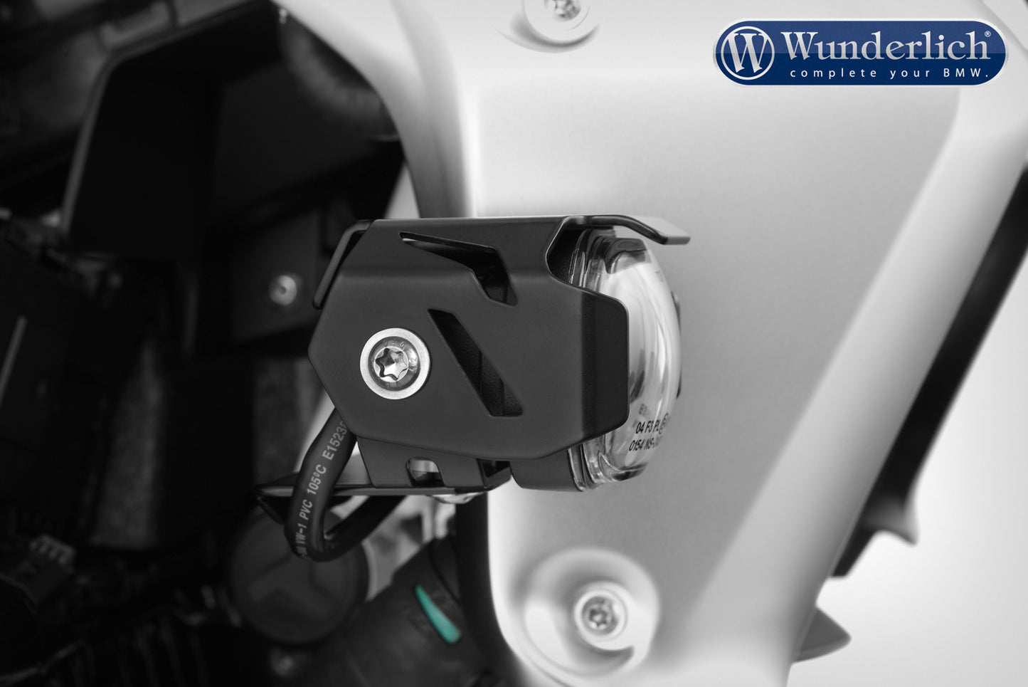 Wunderlich MICROFLOOTER LED auxiliary headlight - black