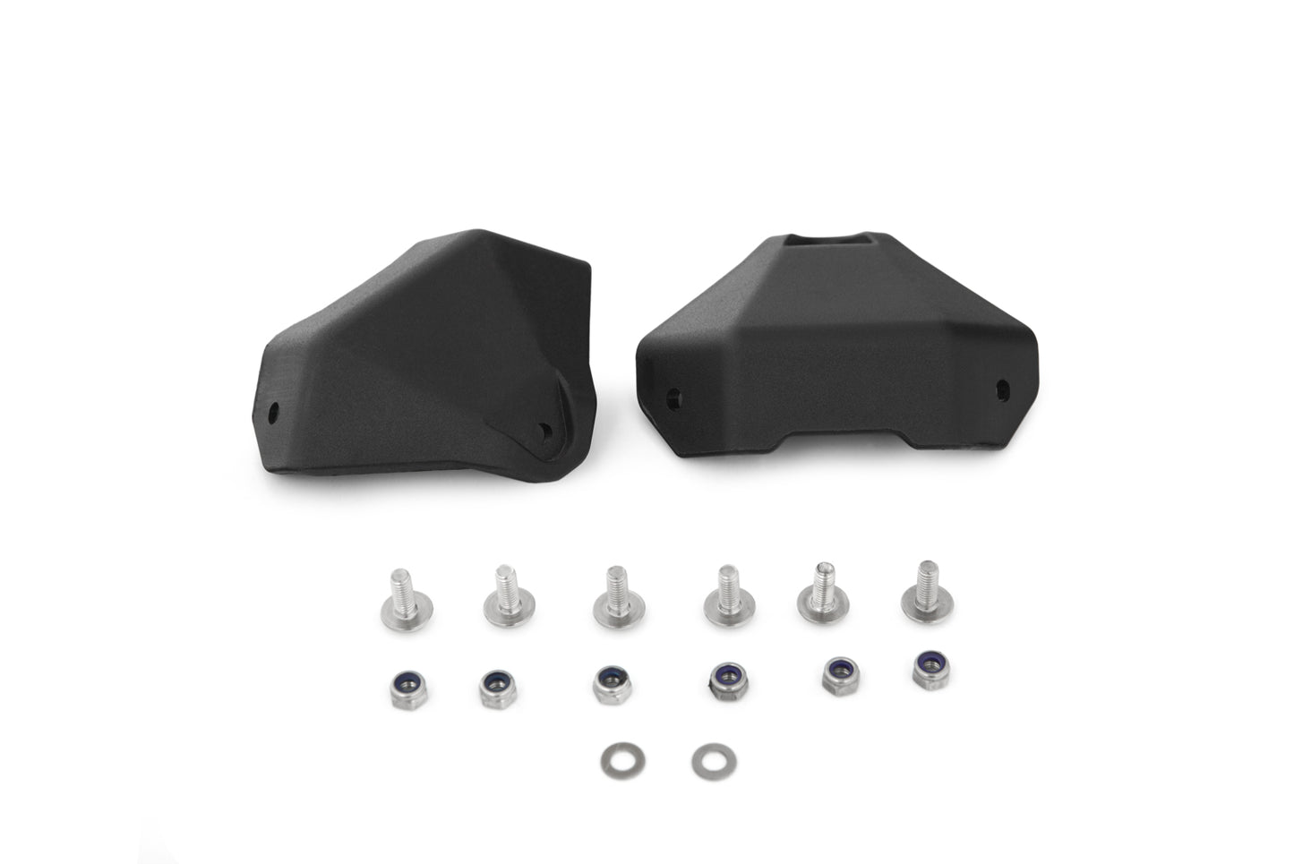 corner protection for case and top case cover EXTREME 2 p - black - bottom