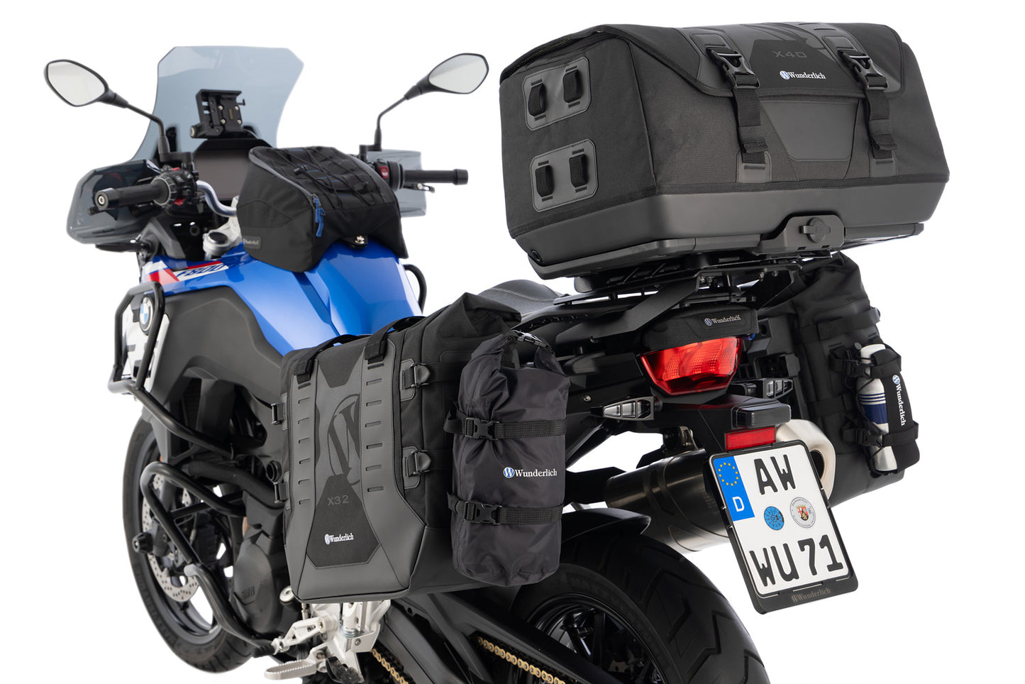 Wunderlich Luggage carrier X-RACK - black