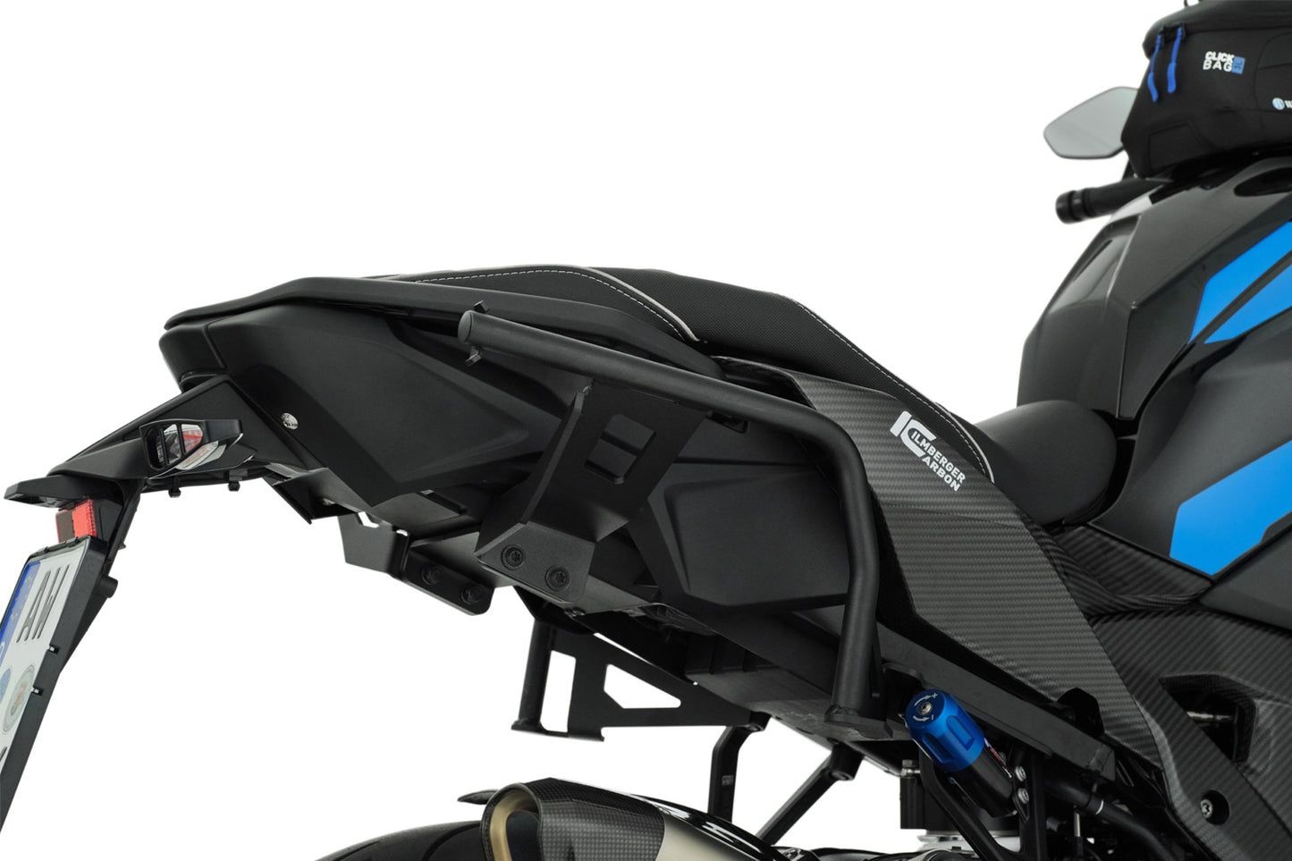 Wunderlich luggage system Vario case X-CASE with X-Rack light M 1000 XR - carbon optic
