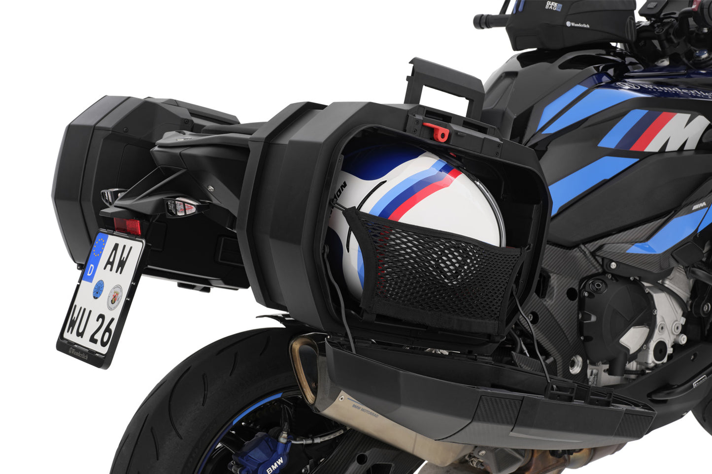 Wunderlich luggage system Vario case X-CASE with X-Rack light M 1000 XR - carbon optic