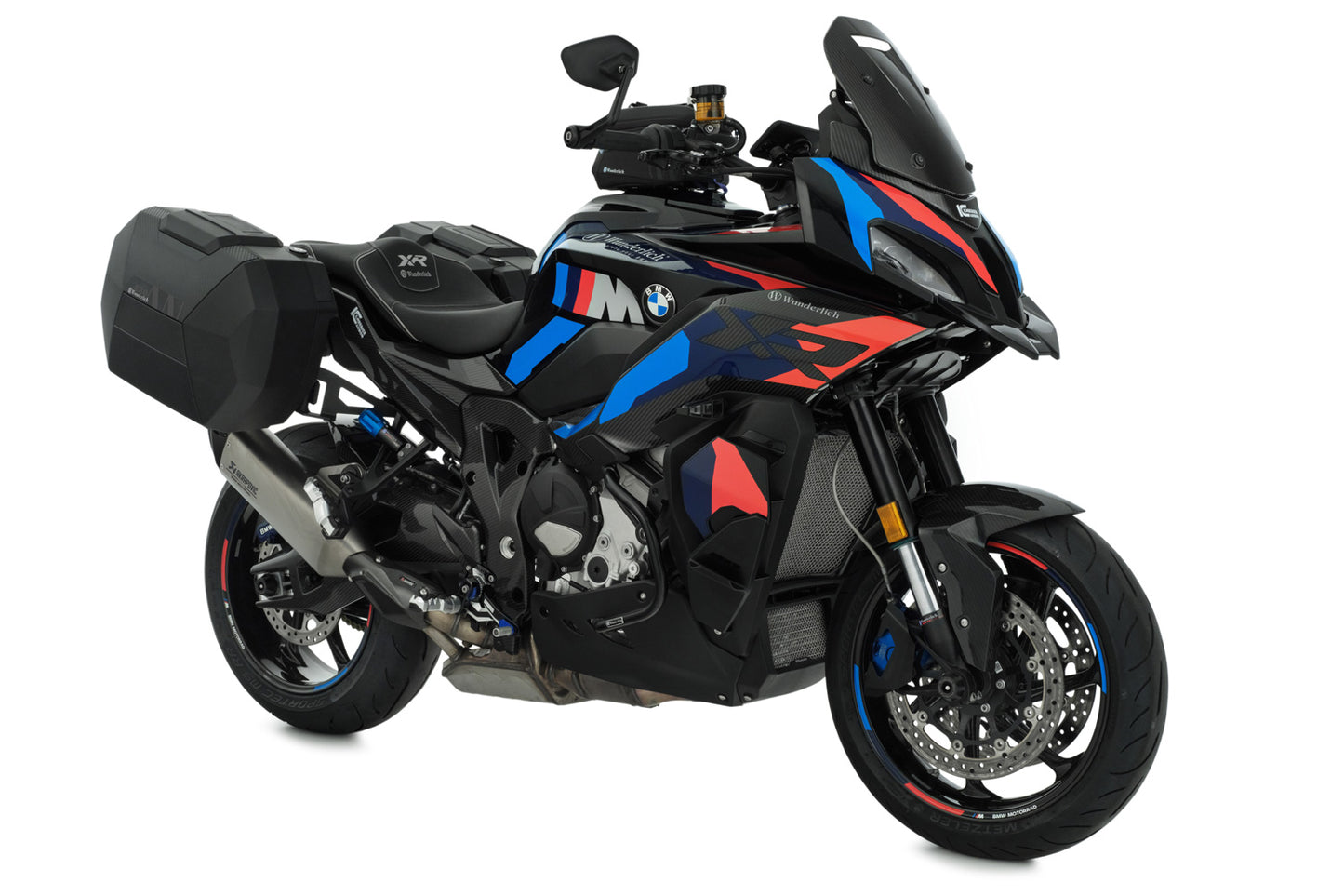 Wunderlich luggage system Vario case X-CASE with X-Rack light M 1000 XR - carbon optic