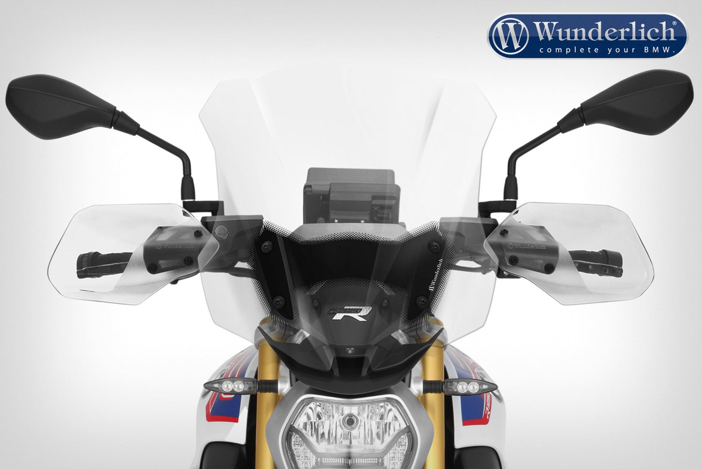 Wunderlich &#8220;MARATHON&#8221; windshield - high - clear