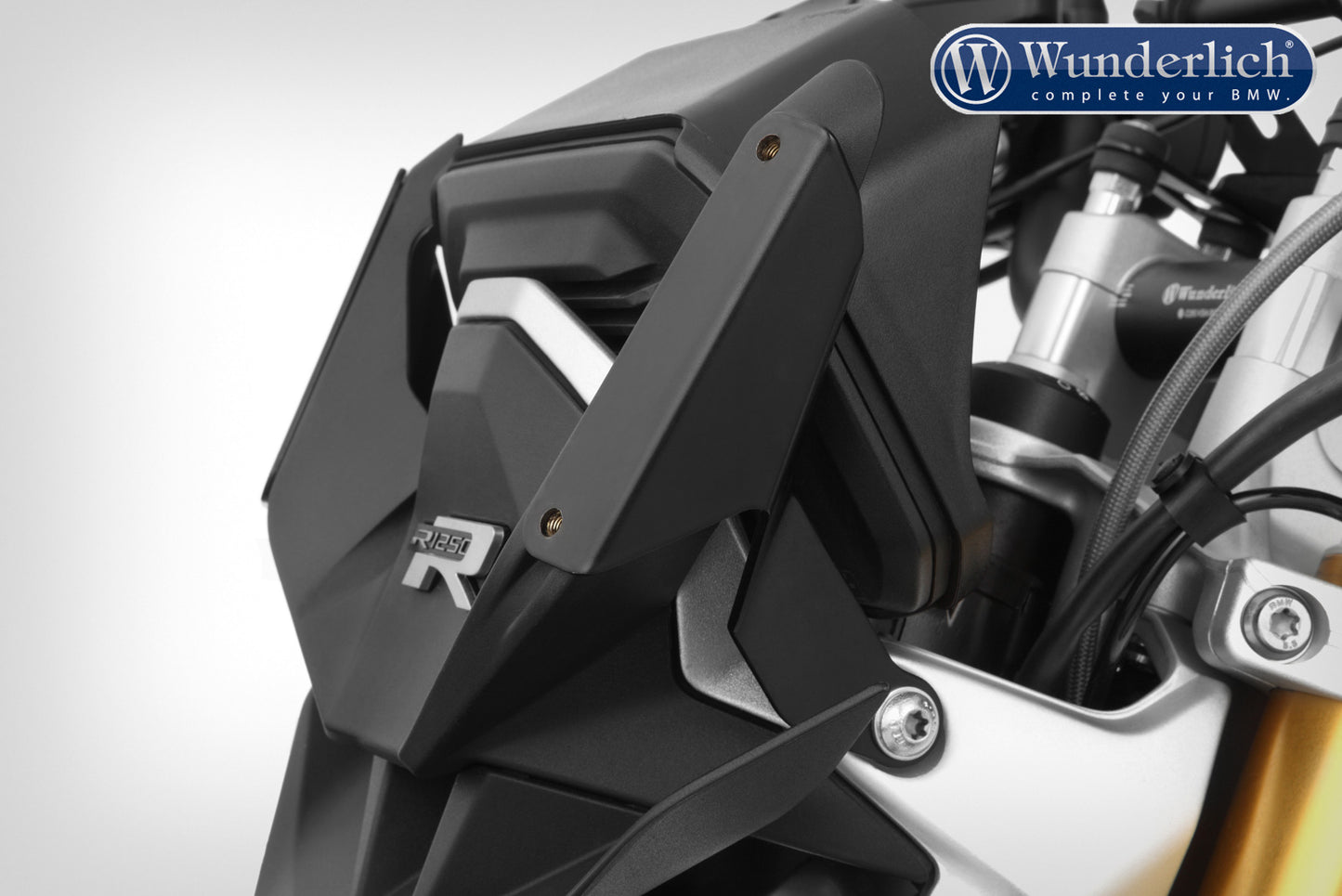 Wunderlich windshield reinforcement - black