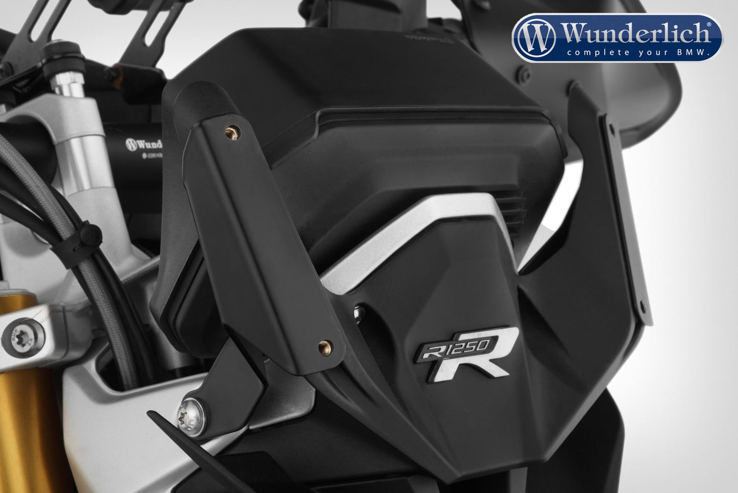 Wunderlich windshield reinforcement - black