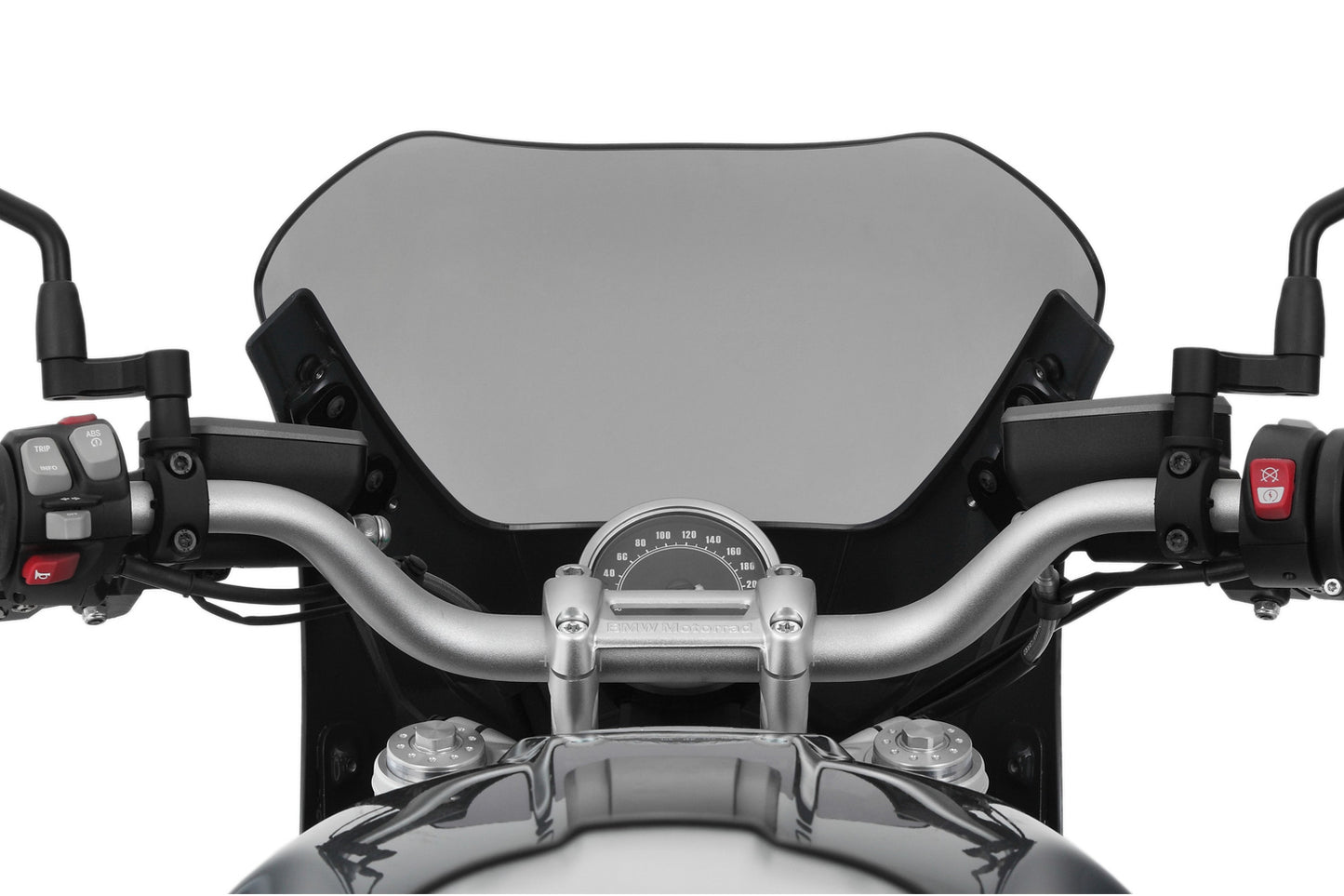 Sport windshield for Trophy and Daytona cockpit fairings - smoked grey - standard