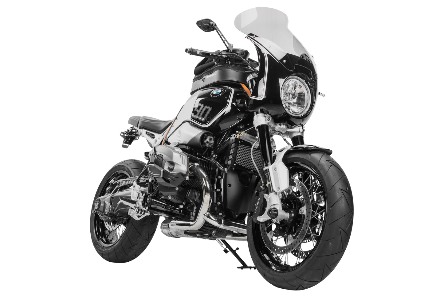 Touring Sport windshield for Classic-Trophy and Daytona cockpit fairings - high - smoked grey