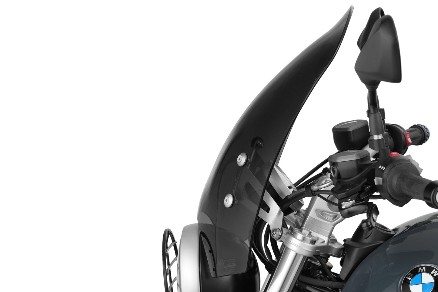 Wunderlich touring screen 70th-ROADSTER – smoked grey