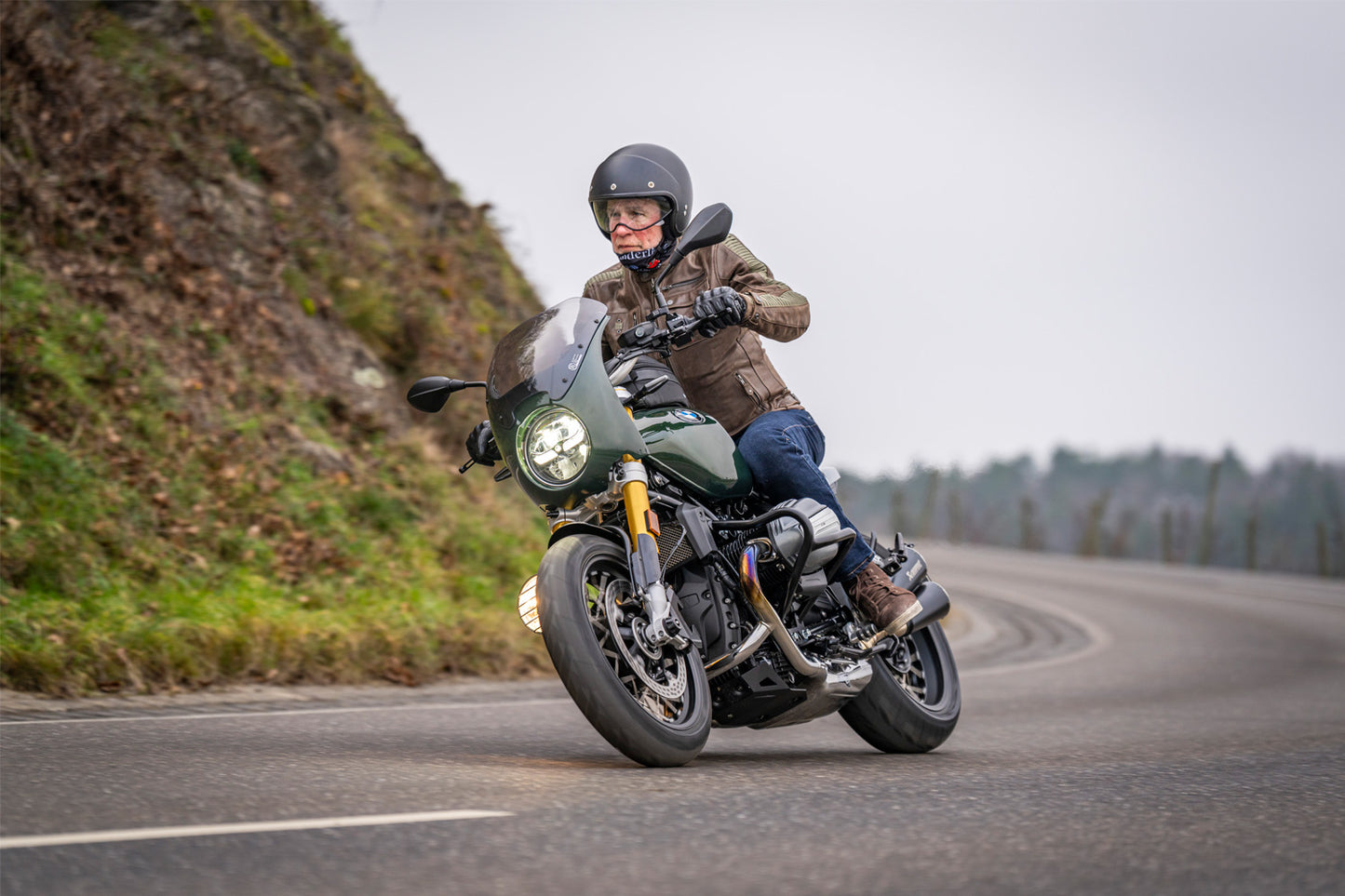 cockpit fairing DAYTONA R 12 nineT - green