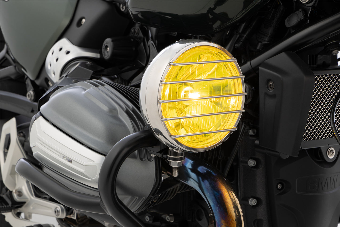 Auxiliary Headlight SixDays Ø155mm R 12 - chromed