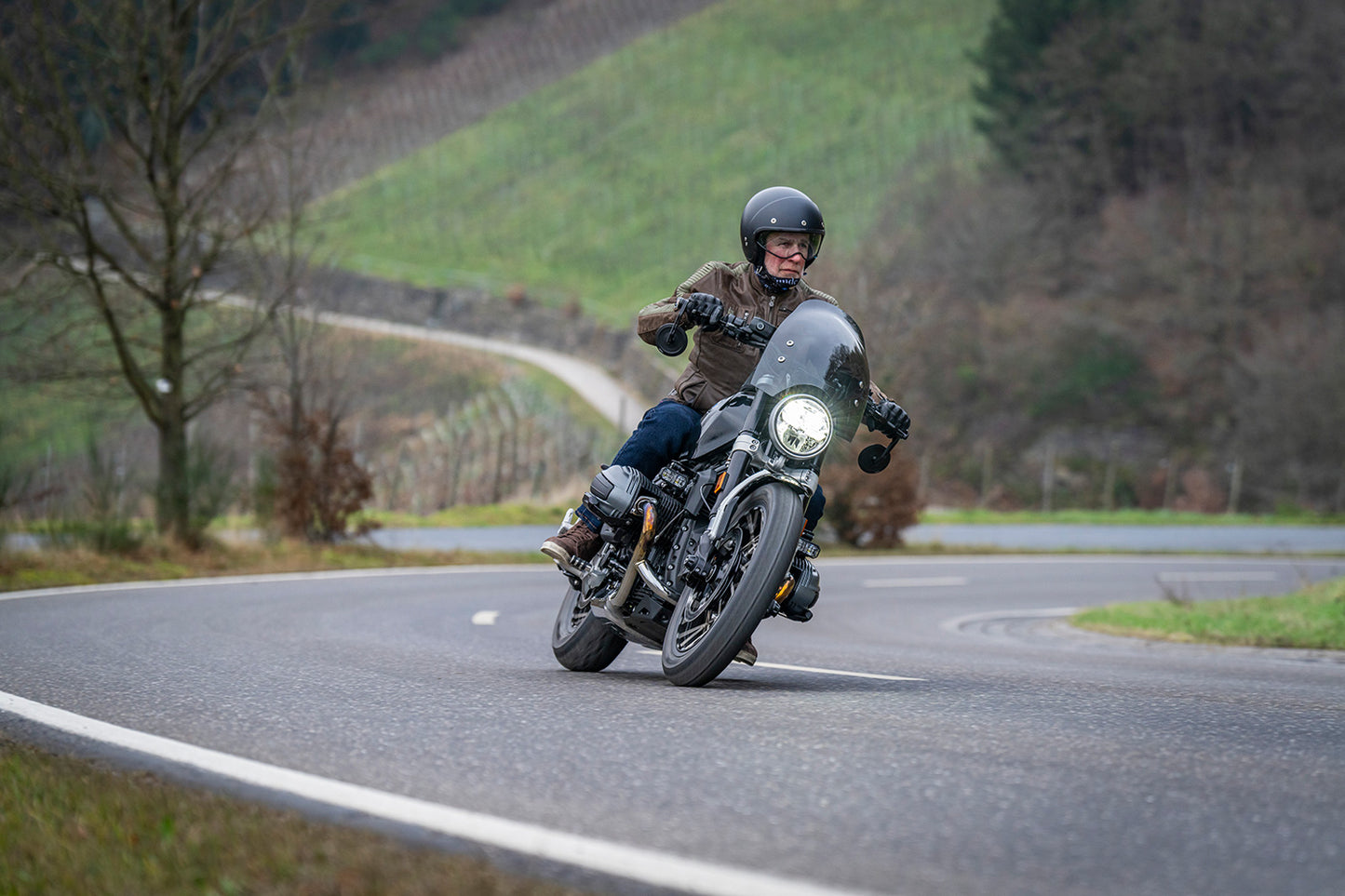 touring windshield 70th-ROADSTER R 12 (nineT) - smoked grey