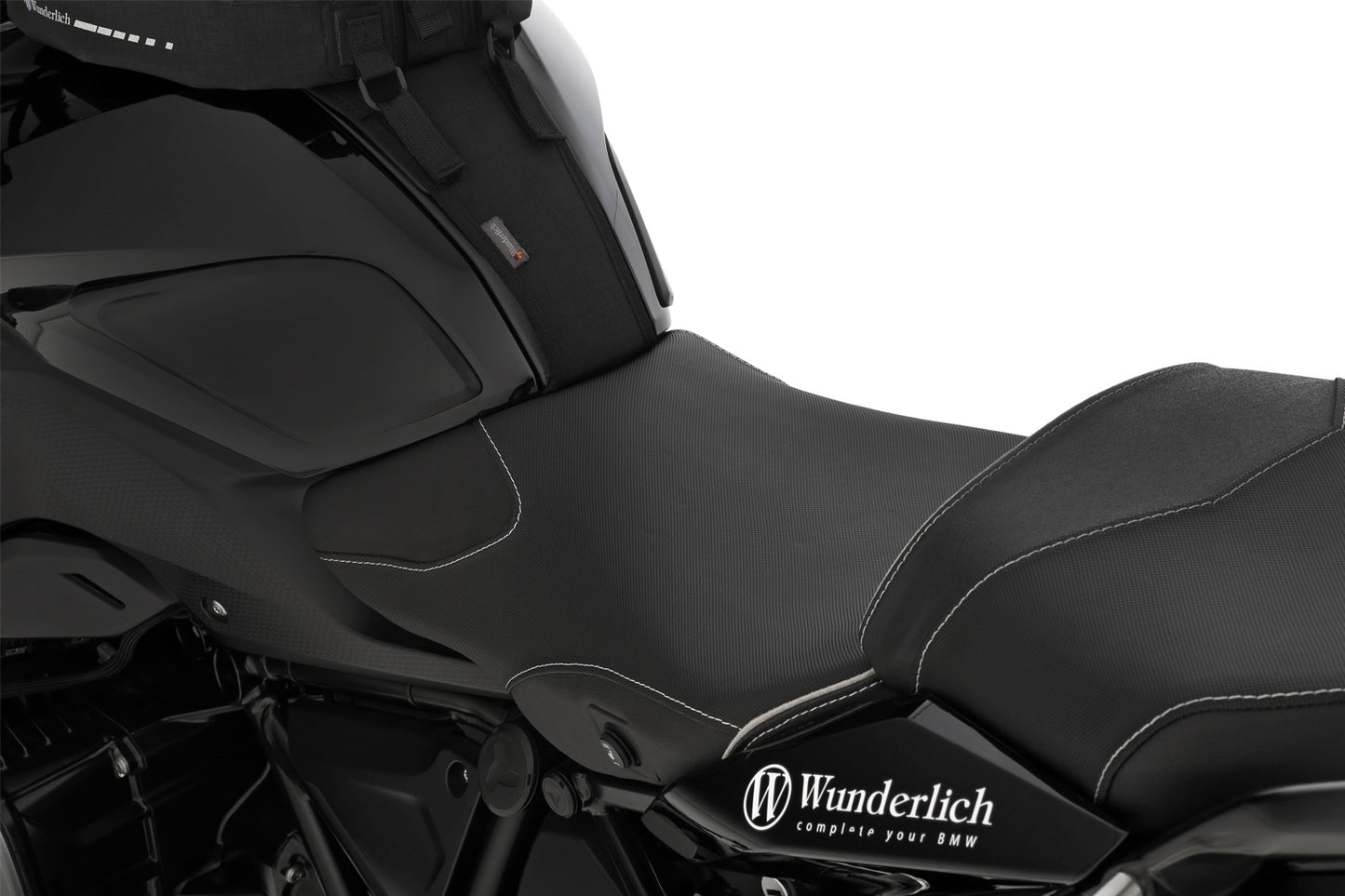 Wunderlich rider seat AKTIVKOMFORT with aftermarket seat heating - standard - black