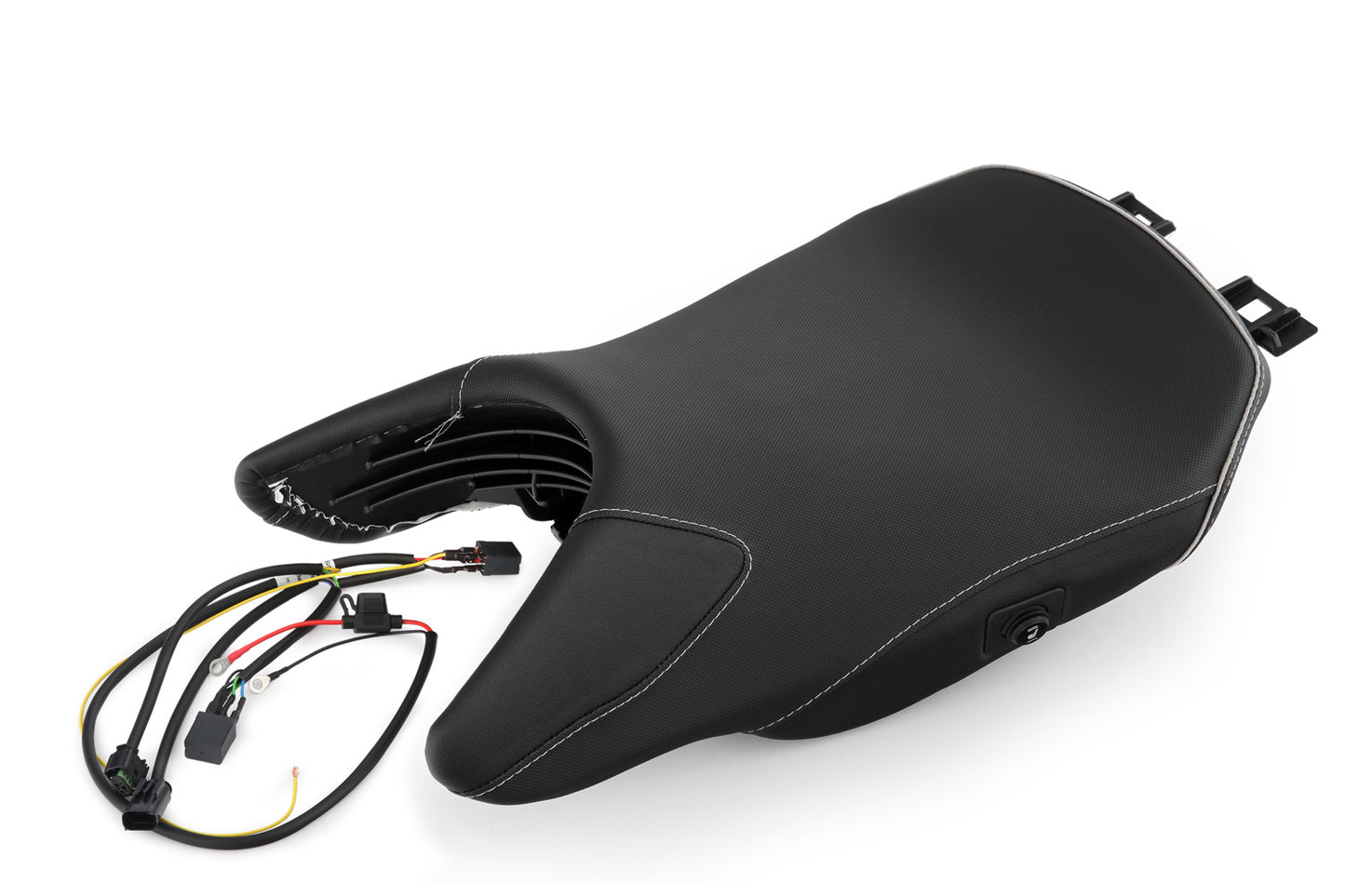 Wunderlich rider seat AKTIVKOMFORT with aftermarket seat heating - standard - black