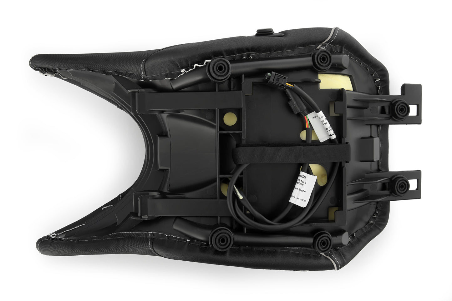 Wunderlich rider seat AKTIVKOMFORT with aftermarket seat heating - standard - black