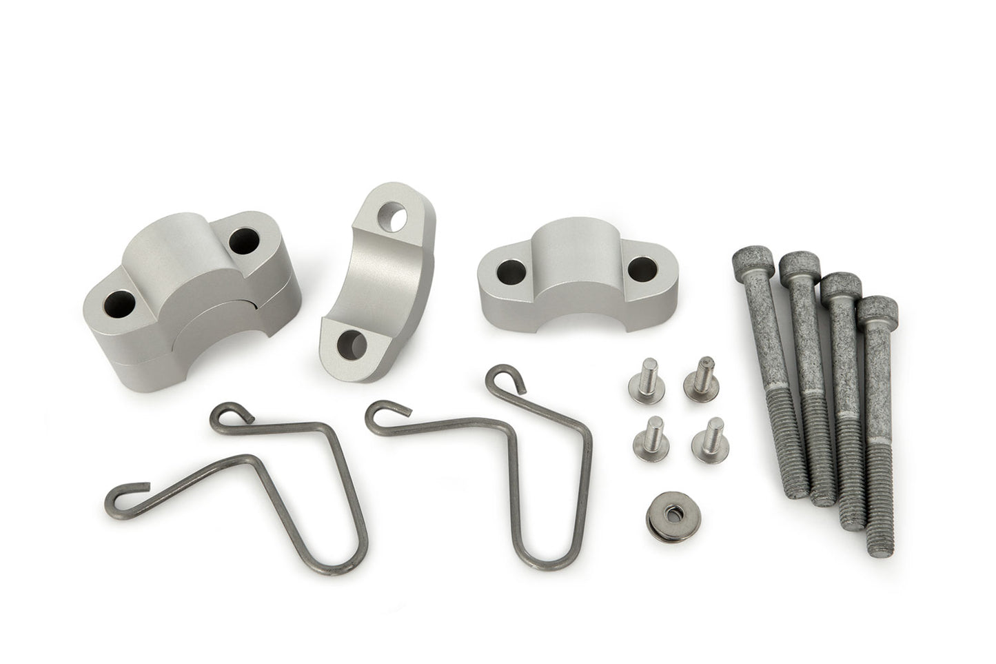 Handlebar riser ERGO R 12 (+R 12 nineT) - 40mm - silver