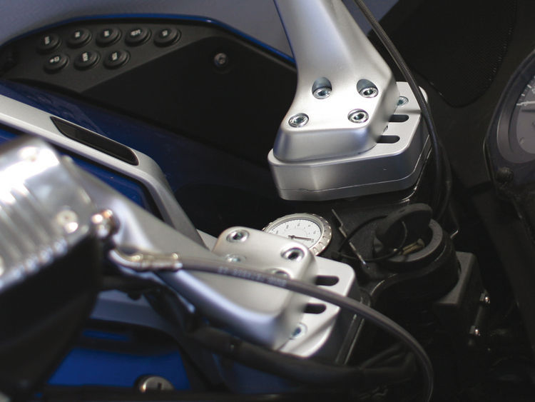 VarioErgo handlebar riser - silver