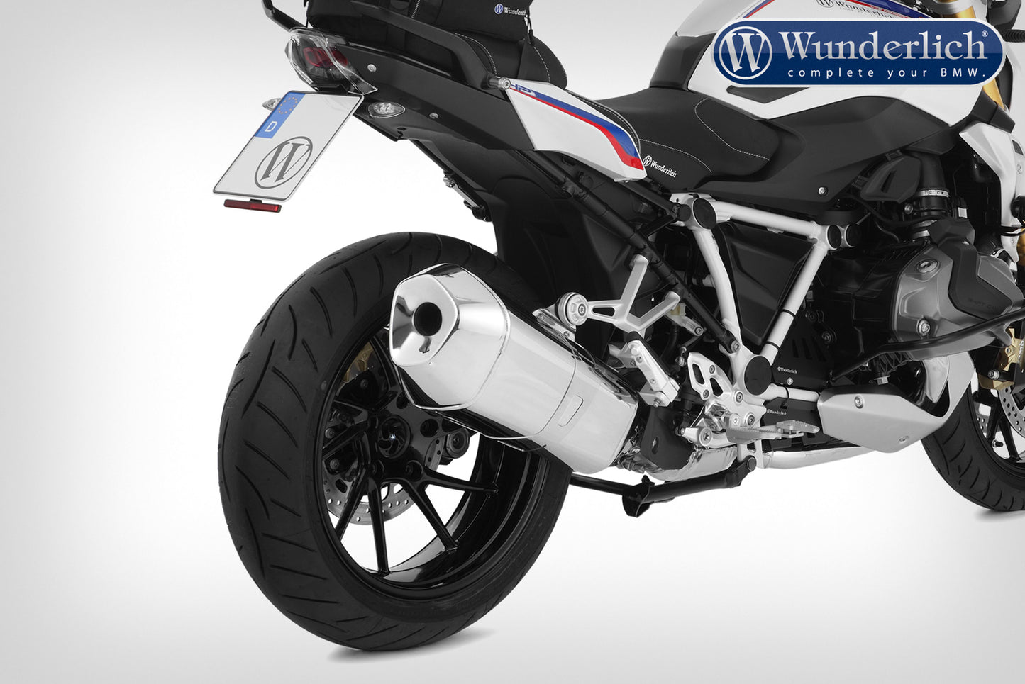 Passenger footrest lowering kit - silver