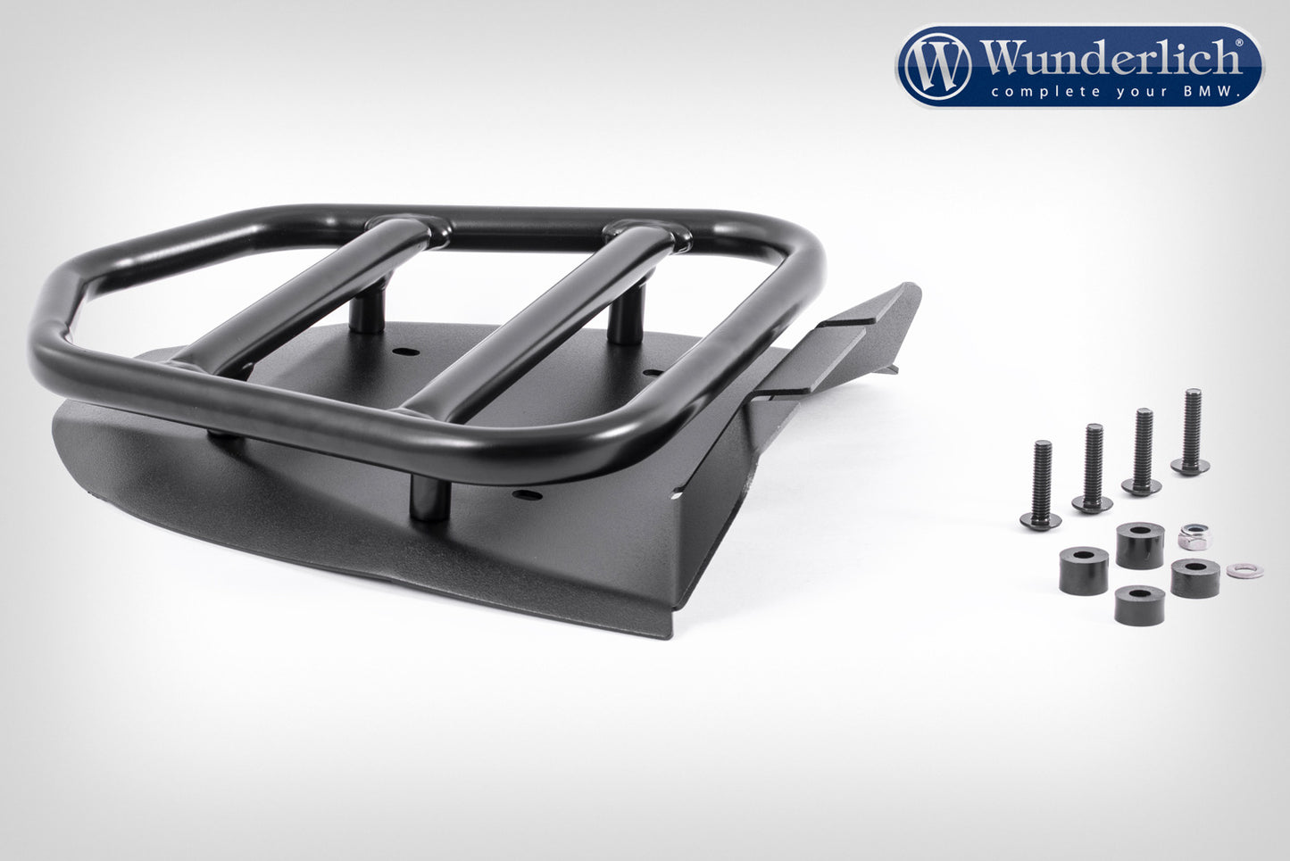 Wunderlich pillion luggage rack “Rallye” - without passenger frame - black