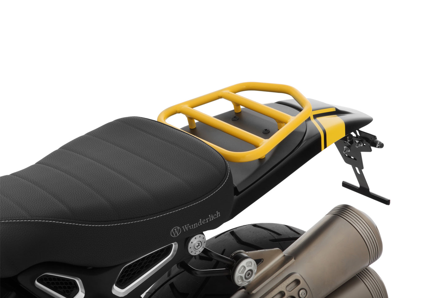 Wunderlich pillion luggage rack “Rallye” - without passenger frame - yellow | Edition 40 Years GS