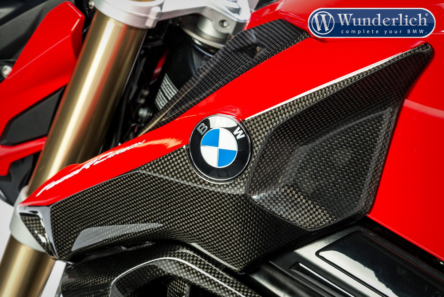 Intake pipe cover carbon F 800 R (2015-) - left - carbon