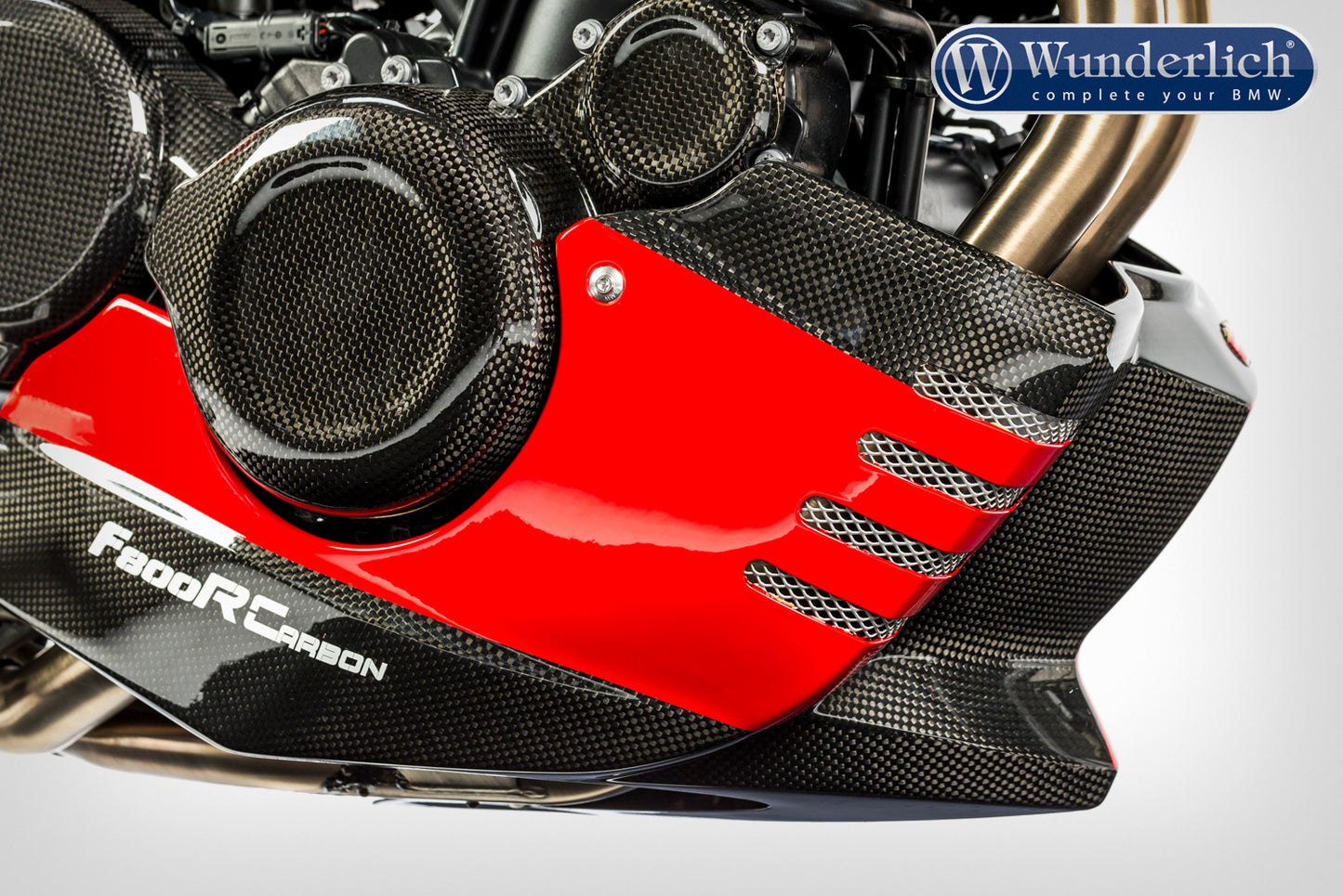 Bug spoiler engine protection F 800 R 2015 - carbon