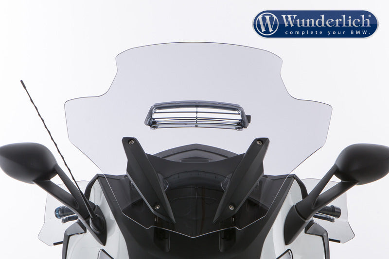 Windscreen K 1600 with ventilation - smoked grey